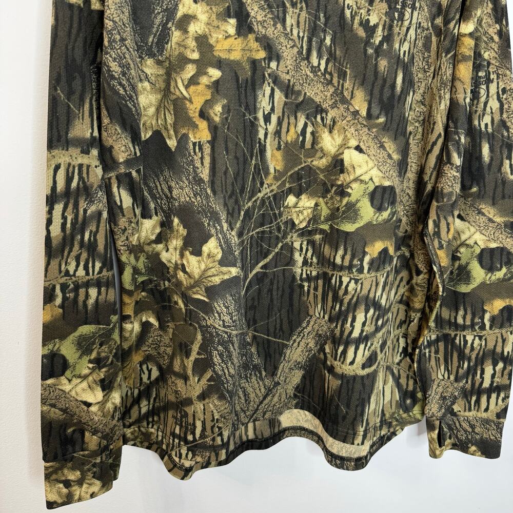 L.L.Bean Men's Base Layer Crew Top Camo Print Hunting Outdoor Men's XXL - Picture 4 of 10
